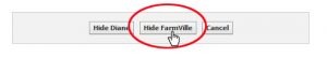 Hide Farmville