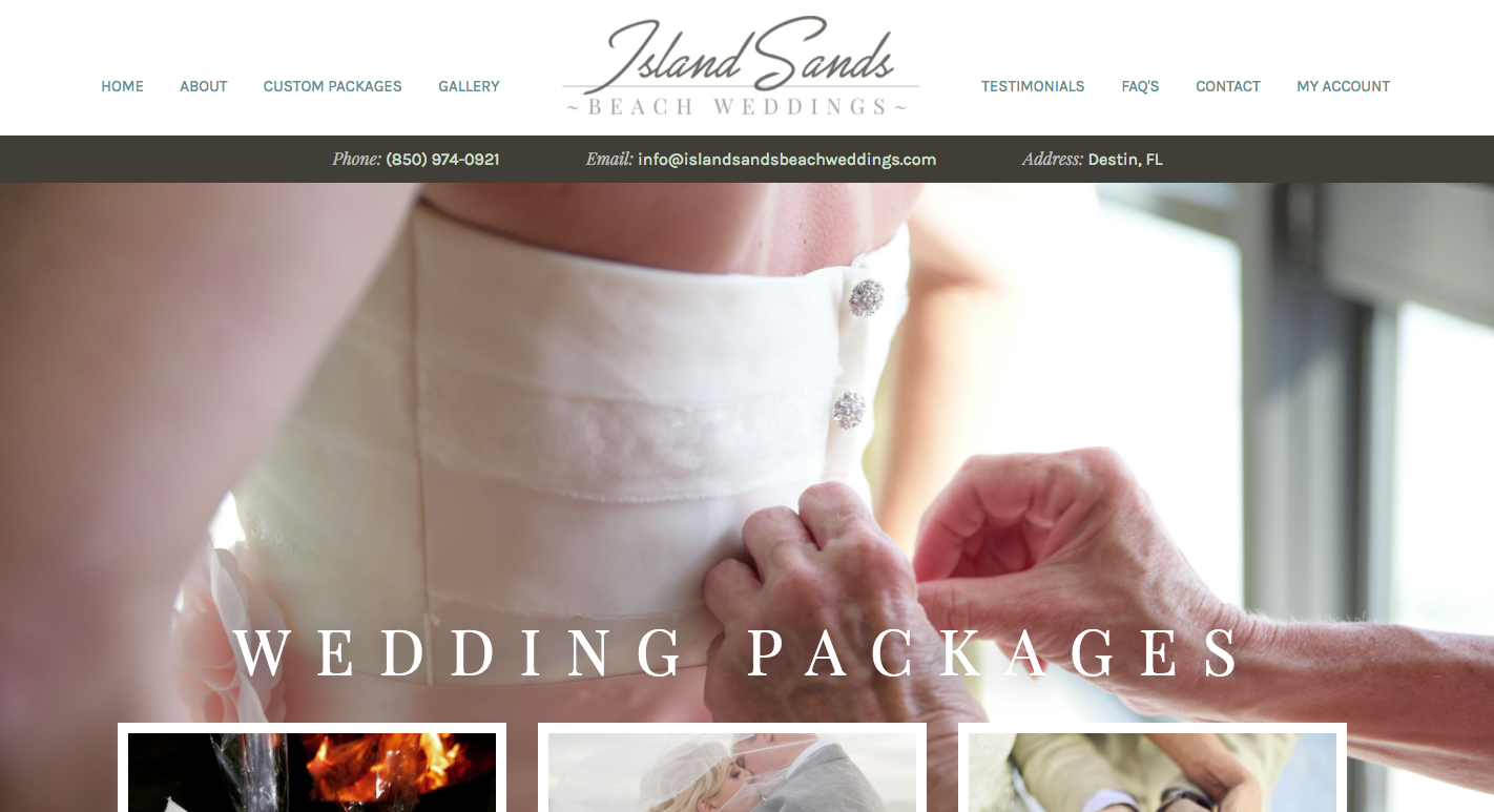 Island Sands Beach Weddings Cyber Sytes Inc